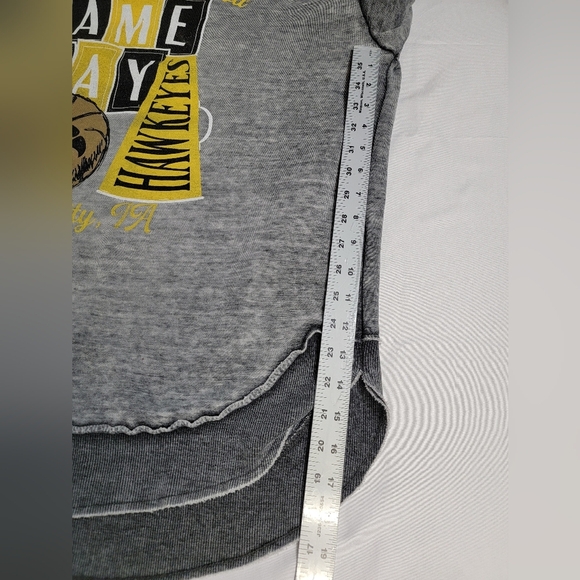 Pressbox By Royce Apparel Gray University of Iowa Game Day Sweatshirt Size XL - Picture 4 of 9